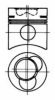 KOLBENSCHMIDT 93532600 Piston